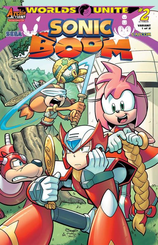 SONIC BOOM #8 JAMPOLE HAPPY FUN TIME VARIANT CVR