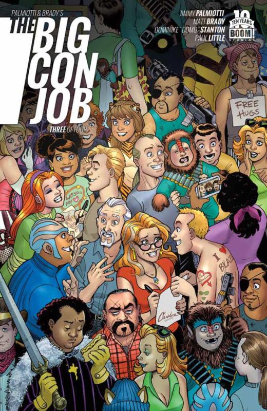 PALMIOTTI BRADY BIG CON JOB #3 (OF 4)