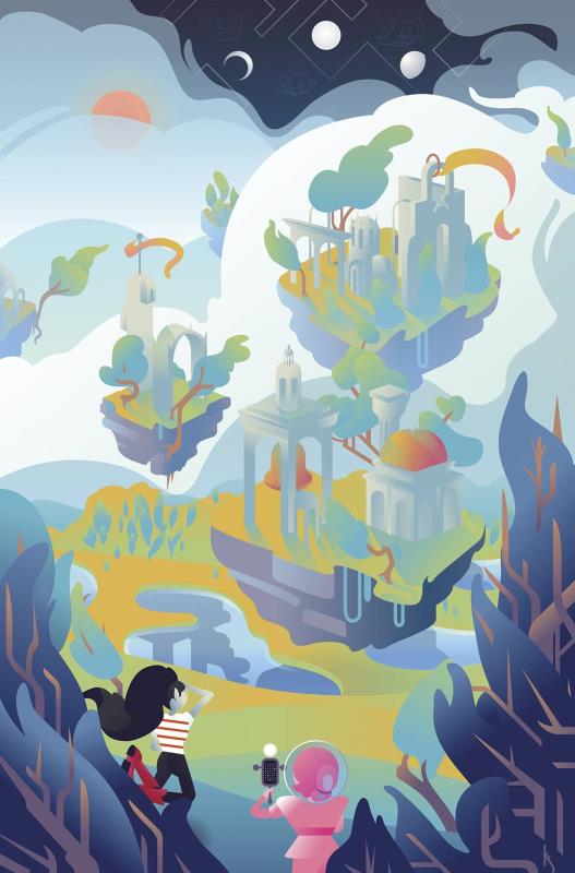 ADVENTURE TIME MARCELINE GONE ADRIFT #5 SUBSCRIPTION STANTON VARIANT