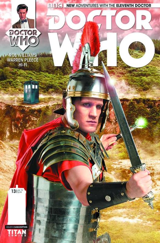 DOCTOR WHO 11TH #13 SUBSCRIPTION PHOTO