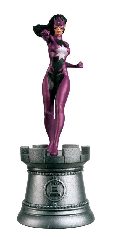 DC SUPERHERO CHESS FIG COLL MAG #85 STAR SAPPHIRE WHITE ROOK