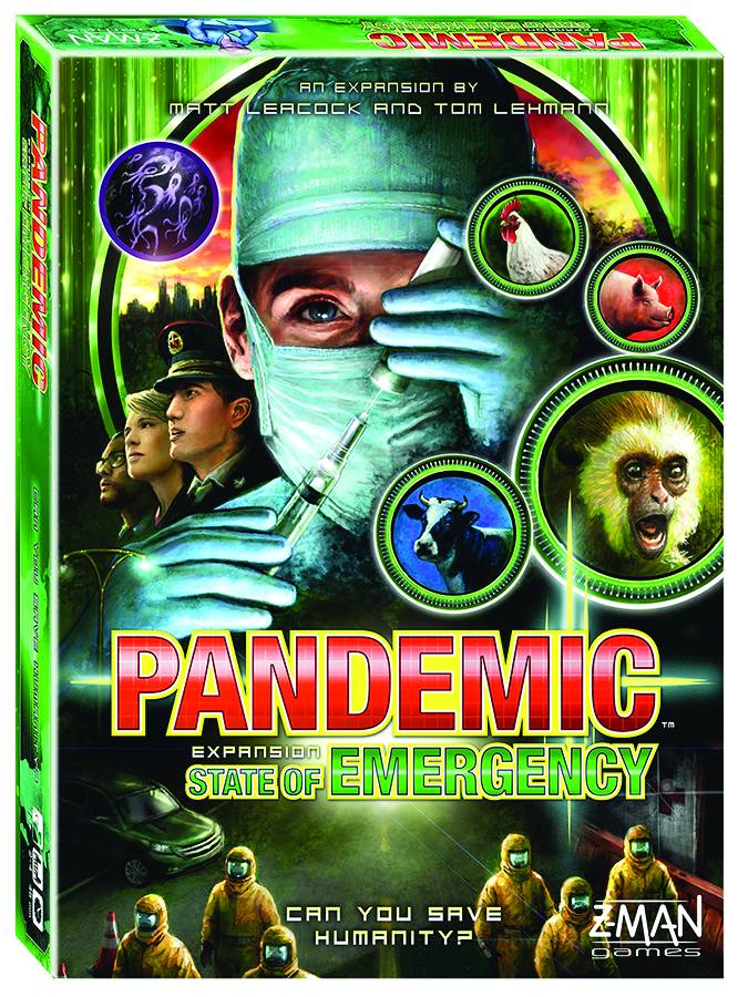 PANDEMIC STATE OF EMERGENCY BOARD GAME EXP (C: 0-1-2)