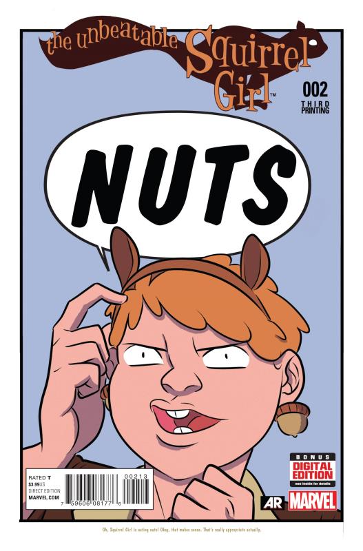 UNBEATABLE SQUIRREL GIRL #2 HENDERSON 3RD PTG VARIANT