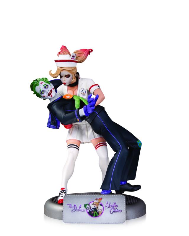 DC COMICS BOMBSHELLS JOKER & HARLEY QUINN STATUE