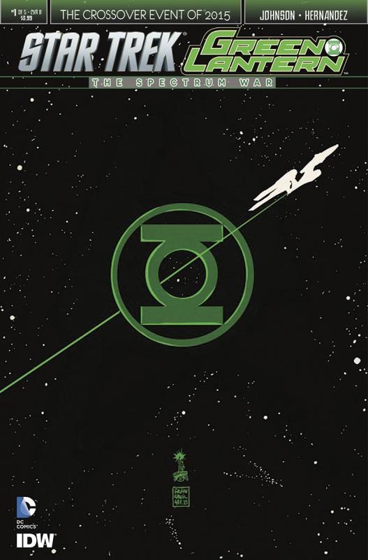 STAR TREK GREEN LANTERN #1 (OF 6) REG FRANCAVILLA