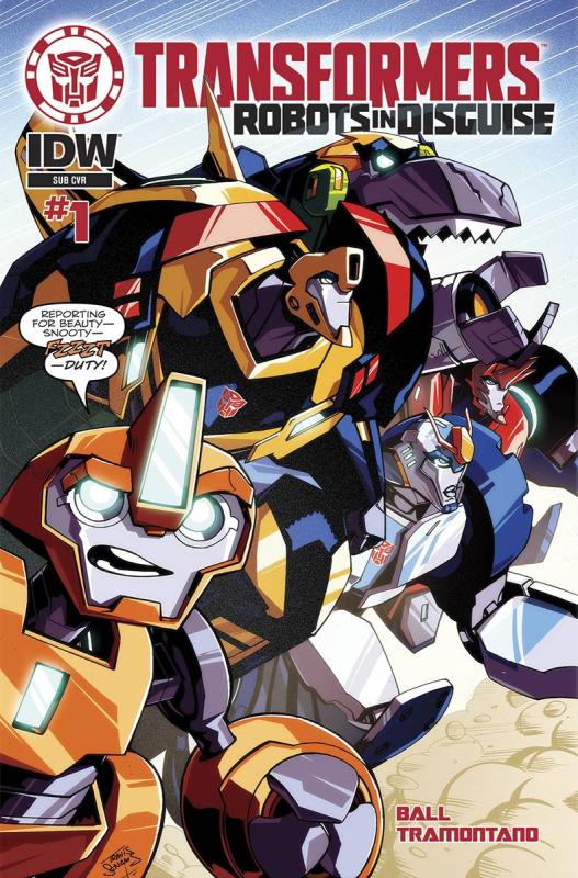 TRANSFORMERS ROBOTS IN DISGUISE ANIMATED #1 SUBSCRIPTION VARIANT