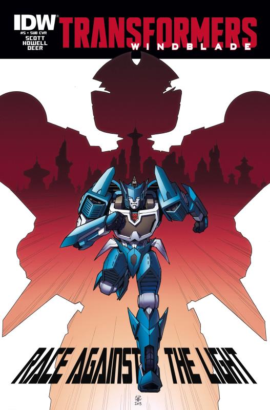 TRANSFORMERS WINDBLADE #5 SUBSCRIPTION VARIANT