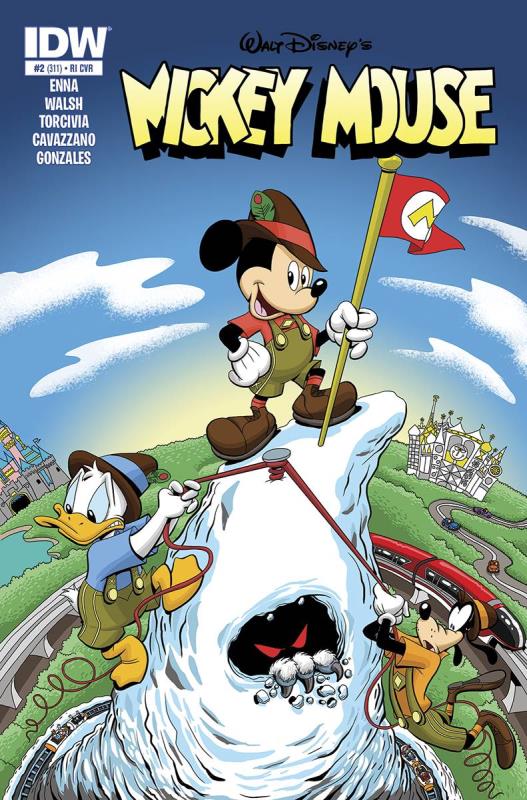 MICKEY MOUSE #2 1:25 VARIANT