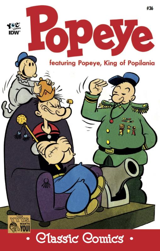 POPEYE CLASSICS ONGOING #36