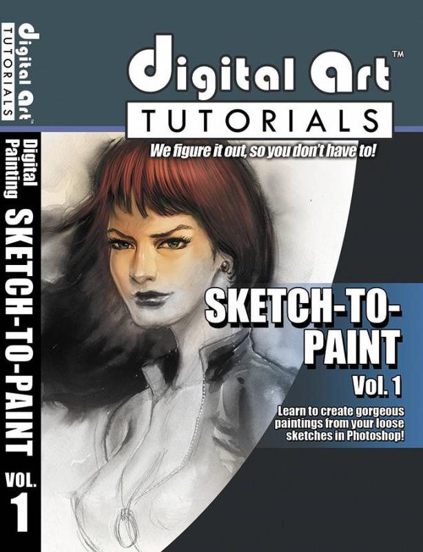 DIGITAL ART TUTORIALS SKETCH TO PAINT