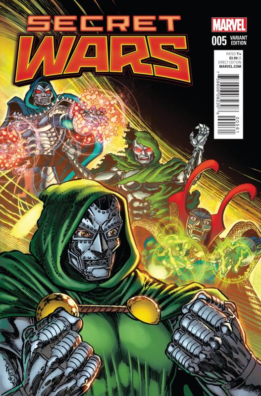 SECRET WARS #5 (OF 8) 1:25 CLASSIC VARIANT