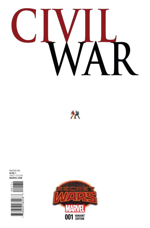 CIVIL WAR #1 1:15 ANT SIZED VARIANT