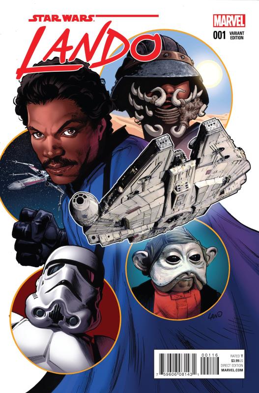 STAR WARS LANDO #1 1:20 KALUTA VARIANT