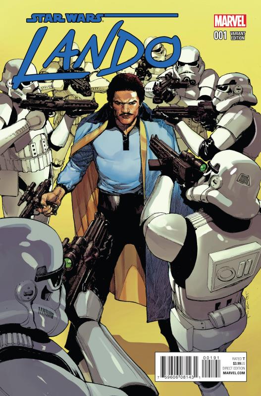 STAR WARS LANDO #1 1:25 YU VARIANT