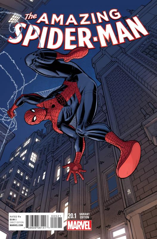 AMAZING SPIDER-MAN #20.1 BRADSHAW VARIANT