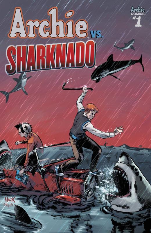 ARCHIE VS SHARKNADO ONE SHOT HACK VARIANT CVR