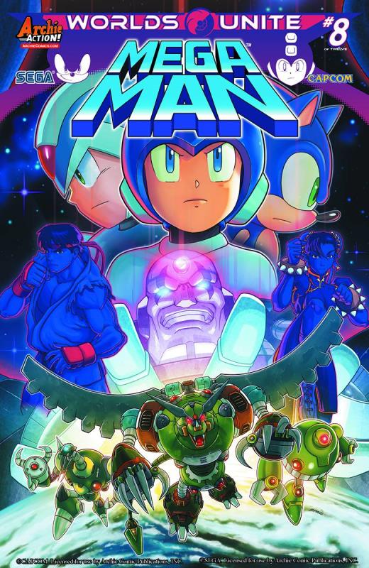 MEGA MAN #51 SPAZ REG CVR