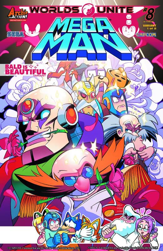 MEGA MAN #51 SKELLY VARIANT CVR