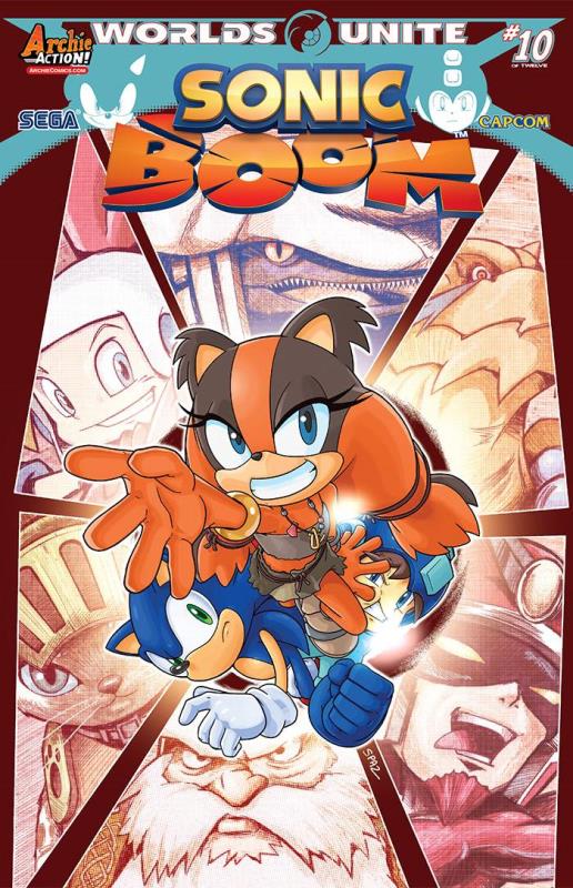 SONIC BOOM #10 SPAZ REG CVR