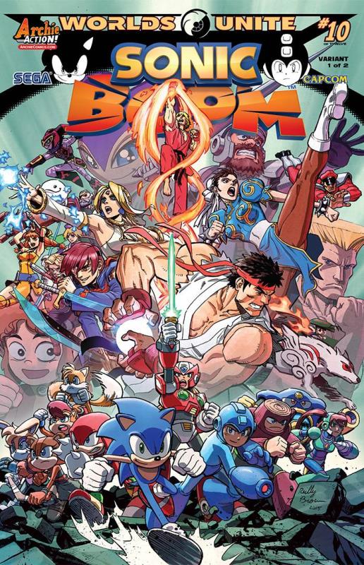 SONIC BOOM #10 REILLY BROWN VARIANT CVR