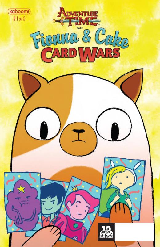 ADVENTURE TIME FIONNA & CAKE CARD WARS #1 (OF 6)