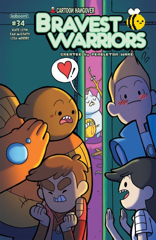 BRAVEST WARRIORS #34 SUBSCRIPTION NOH VARIANT