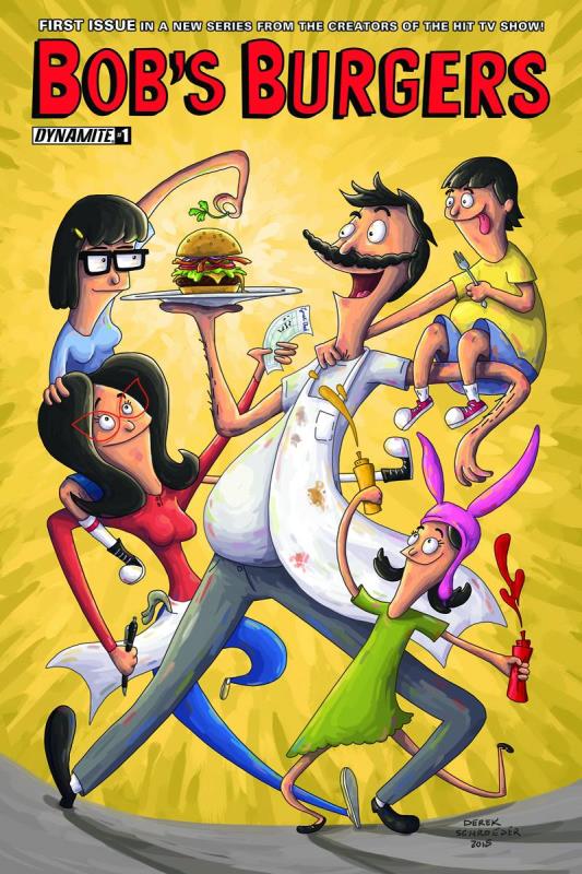 BOBS BURGERS ONGOING #1 CVR B SCHROEDER ORDER UP