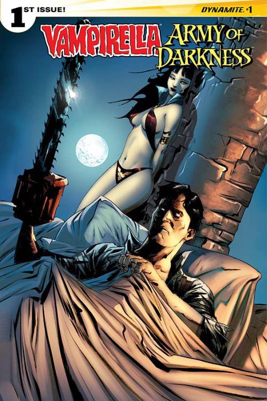 VAMPIRELLA ARMY OF DARKNESS #1 (OF 4) CVR B LEE