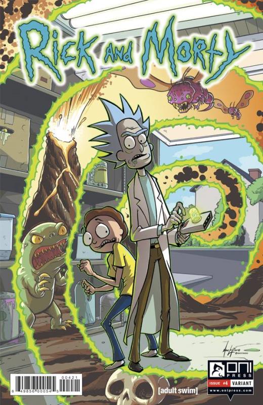 RICK & MORTY #4 VARIANT LAPIERRE