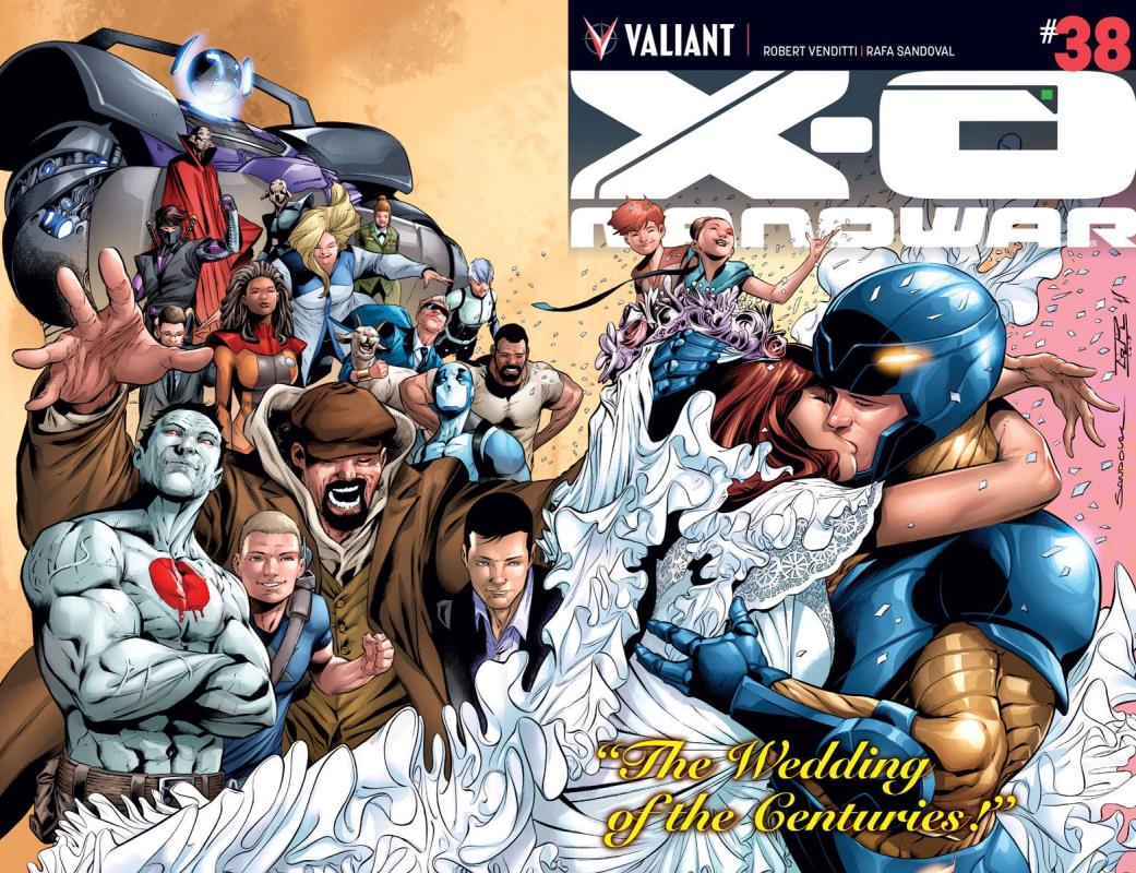 X-O MANOWAR #38 CVR A WRAPAROUND SANDOVAL