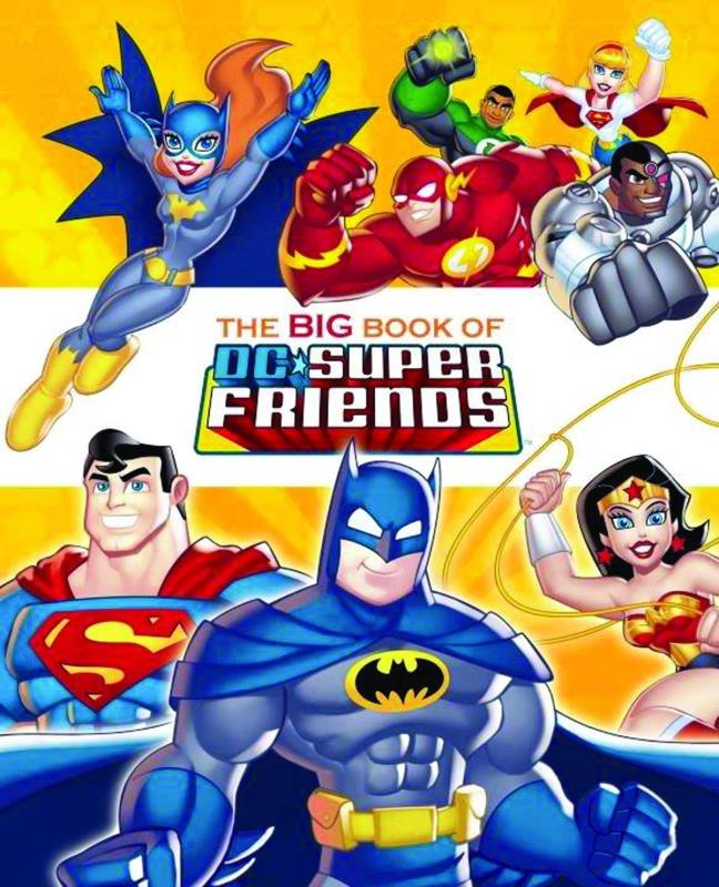 BIG BOOK OF DC SUPER FRIENDS GOLDEN BOOK HARDCOVER