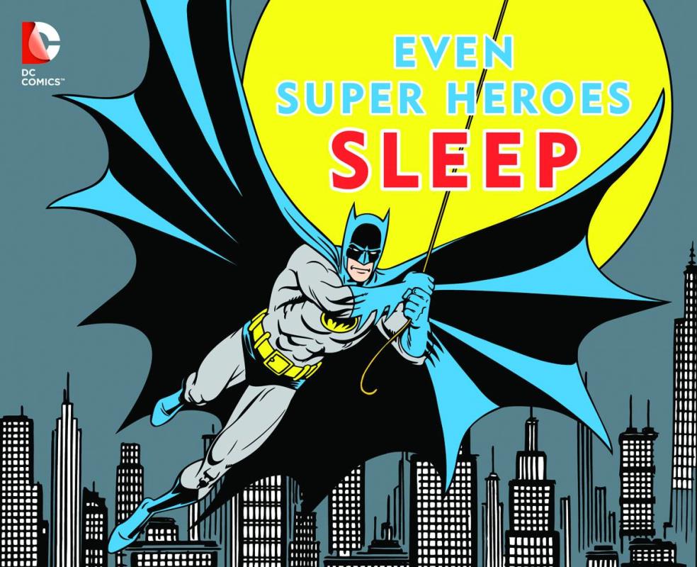 DC SUPER HEROES EVEN SUPER HEROES SLEEP BOARD BOOK