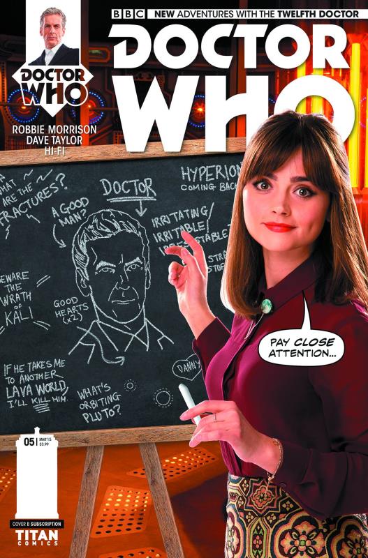 DOCTOR WHO 12TH #5 SUBSCRIPTION PHOTO