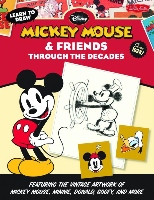 LEARN TO DRAW MICKEY MOUSE & FRIENDS