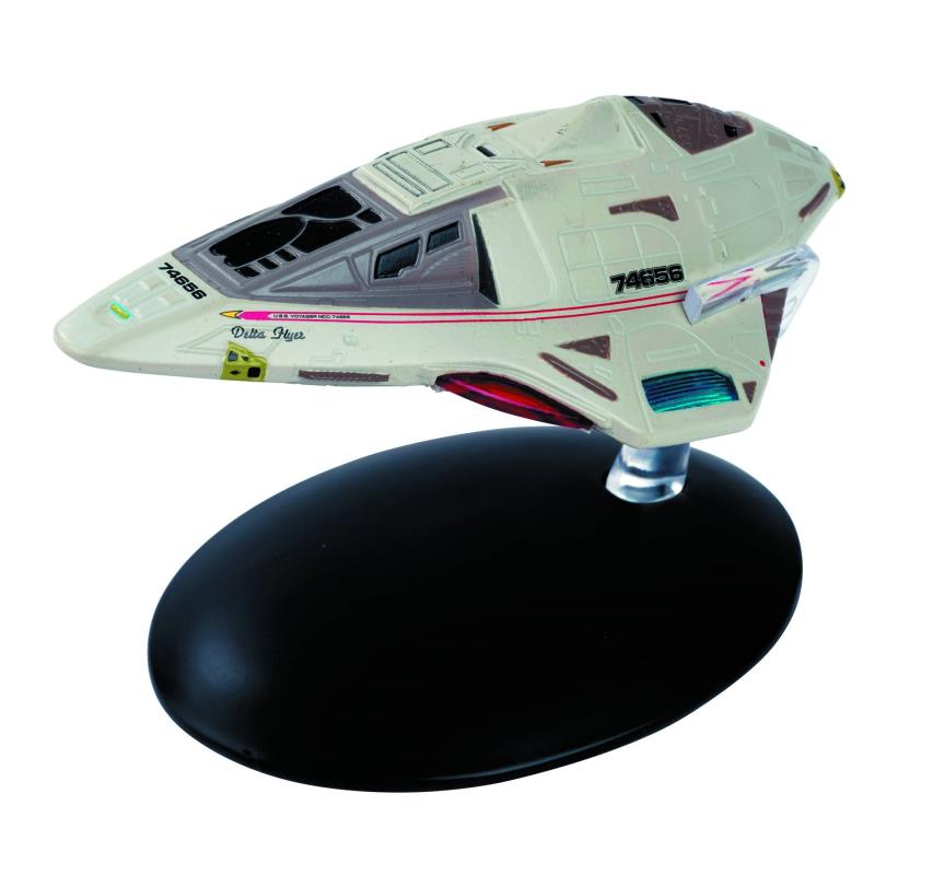 STAR TREK STARSHIPS FIG COLL MAG #38 DELTA FLYER