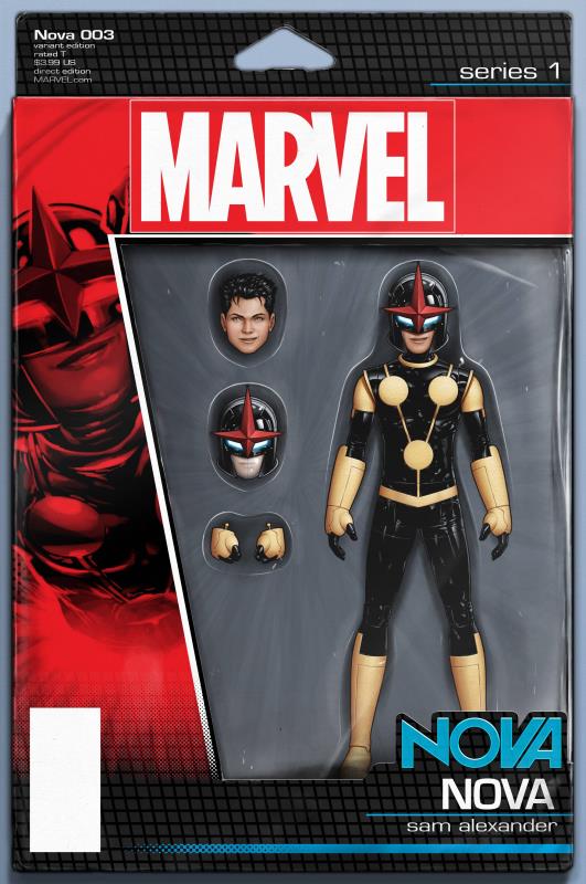 NOVA #3 CHRISTOPHER ACTION FIGURE VARIANT