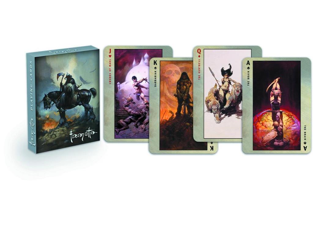 FRANK FRAZETTA DEATH DEALER PLAYING CARDS