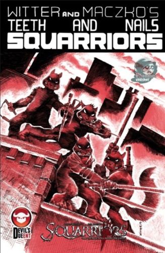 SQUARRIORS #1 Phantom Variant (MR)