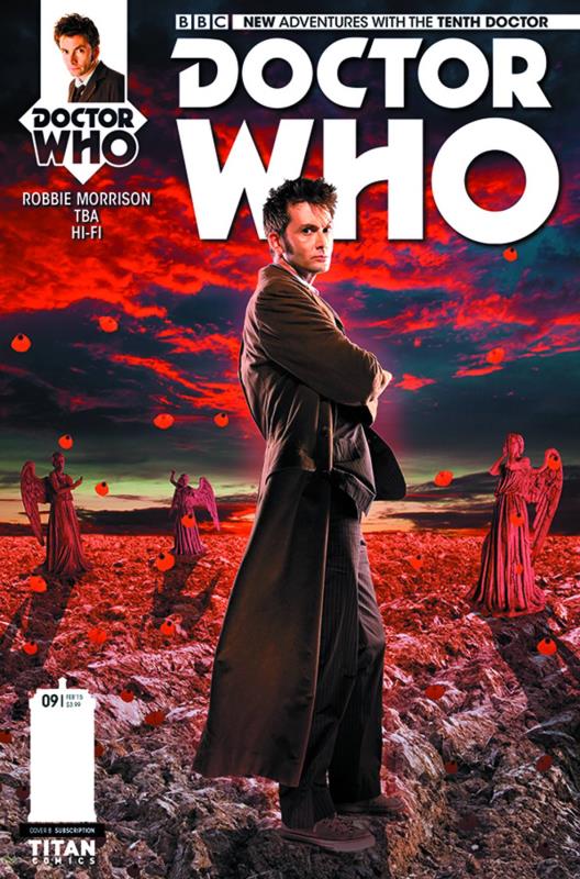 DOCTOR WHO 10TH #9 SUBSCRIPTION PHOTO