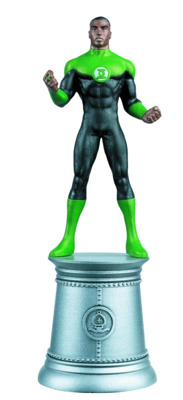 DC SUPERHERO CHESS FIG COLL MAG #75 GL JOHN STEWART WHITE BISHOP