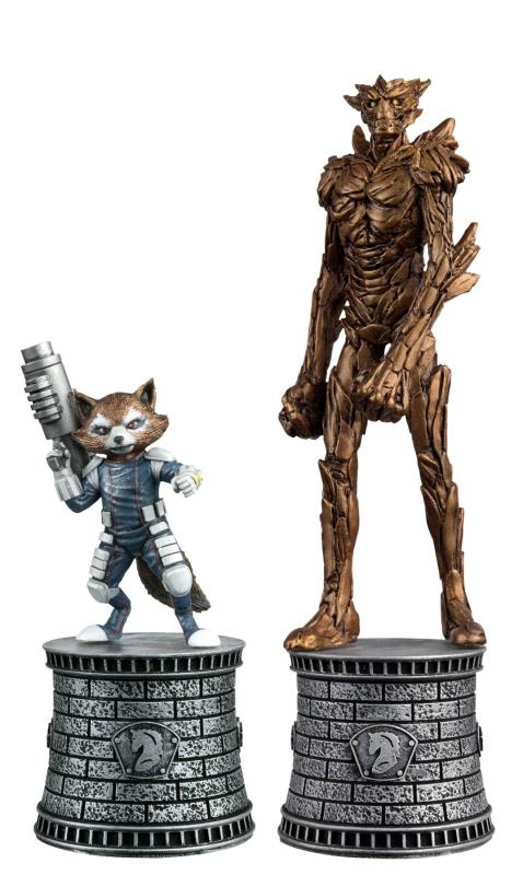 MARVEL CHESS FIG COLL MAG SPECIAL #2 ROCKET RACCOON & GROOT