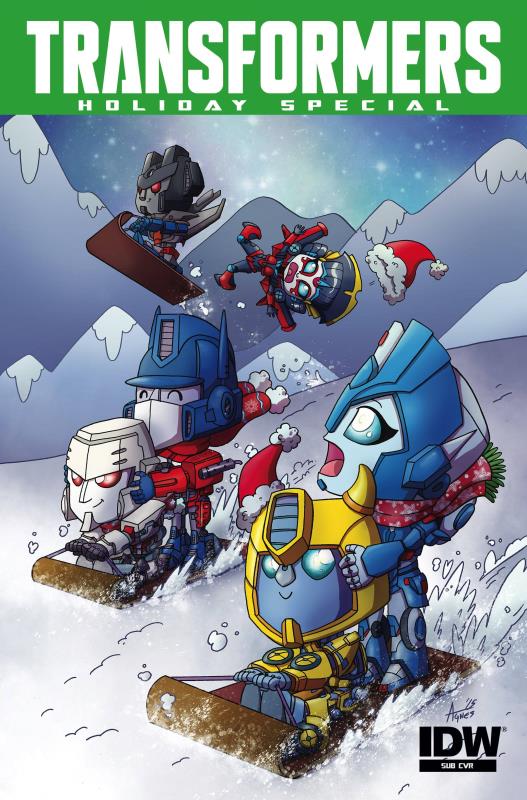 TRANSFORMERS HOLIDAY SPECIAL SUBSCRIPTION VARIANT