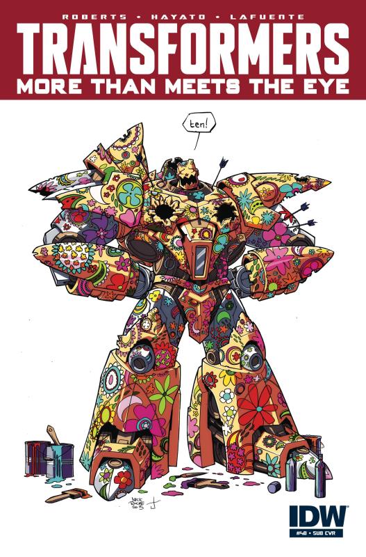 TRANSFORMERS MORE THAN MEETS EYE #48 SUBSCRIPTION VARIANT