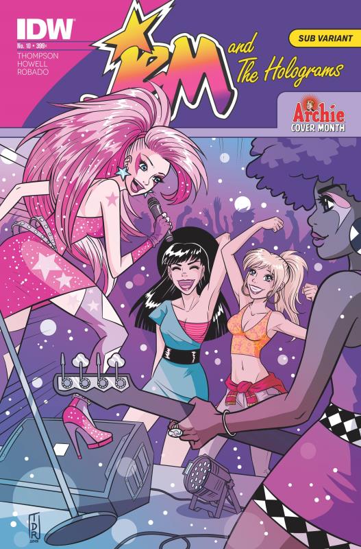 JEM & THE HOLOGRAMS #10 ARCHIE 75TH ANNV VARIANT