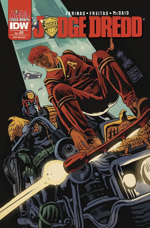 JUDGE DREDD (ONGOING) #1 ARCHIE 75TH ANNV VARIANT