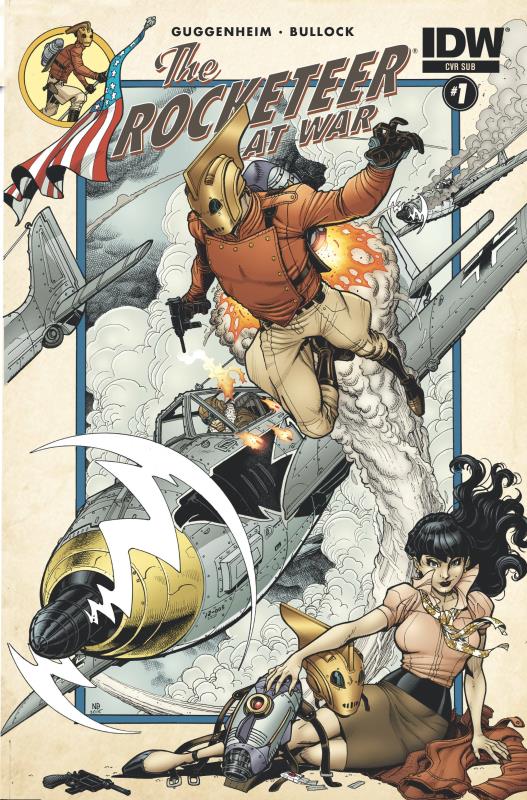 ROCKETEER AT WAR #1 (OF 4) SUBSCRIPTION VARIANT