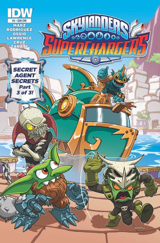 SKYLANDERS SUPERCHARGERS #3 SUBSCRIPTION VARIANT