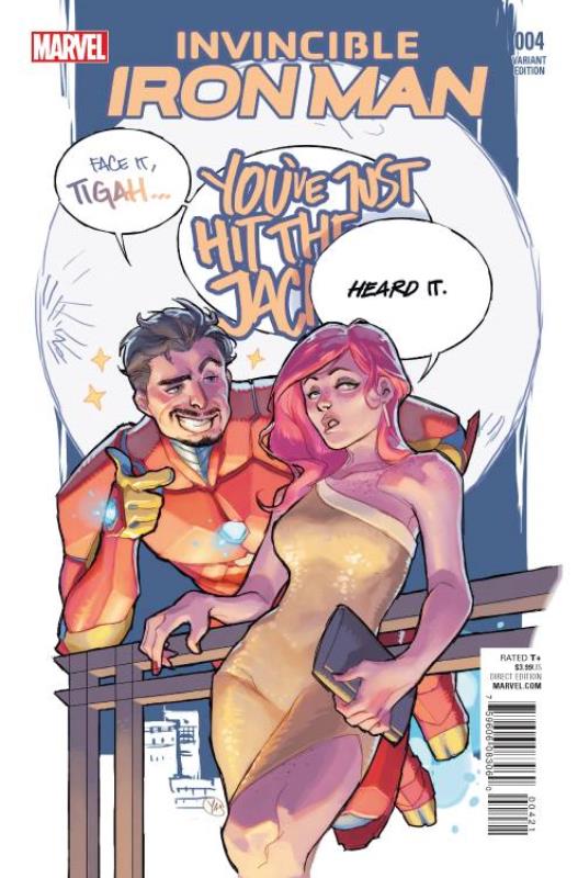 INVINCIBLE IRON MAN #4 1:25 PUTRI VARIANT