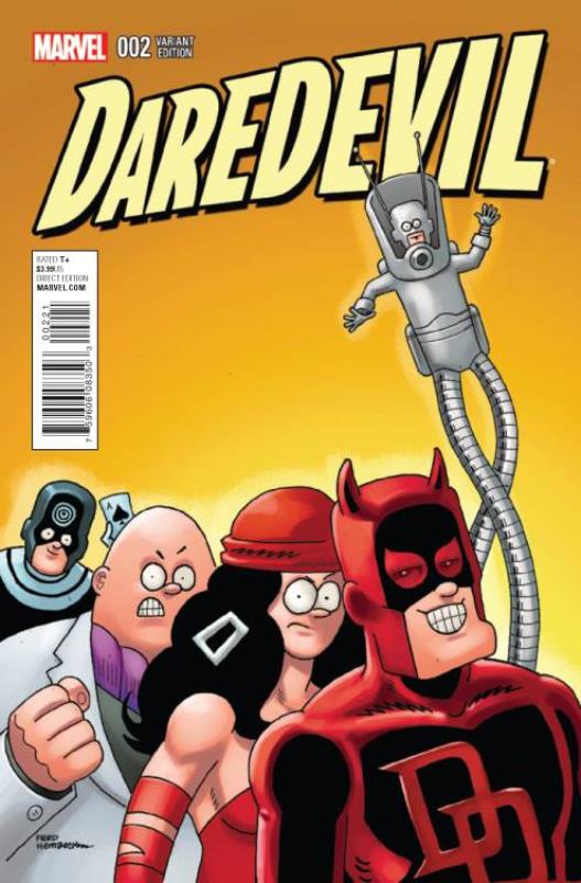 DAREDEVIL #2 1:10 HEMBECK VARIANT