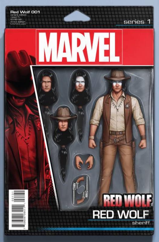 RED WOLF #1 CHRISTOPHER ACTION FIGURE VARIANT